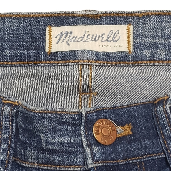 Madewell High Riser Skinny Distressed Jeans Sz 27 - Picture 6 of 14